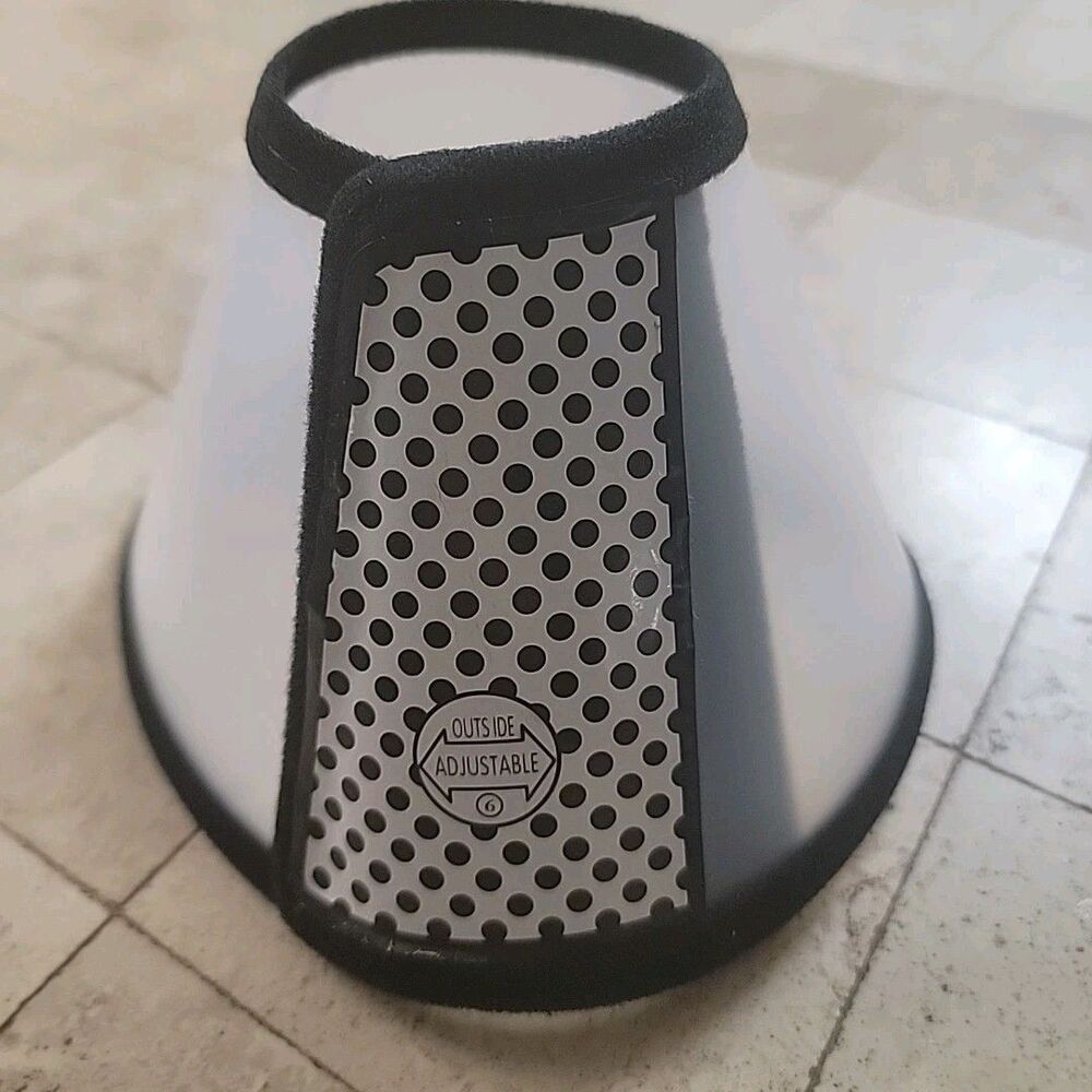 Depets Adjustable Recovery Pet Cone Sz Sm for thin cat, kitten, rabbit, Not Dogs
